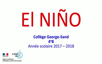 4B - El Niño - 2017-2018