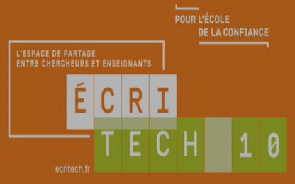 Mme Cauchi-Bianchi, CARDIE de l’académie de Nice, ouvre Ecritech10