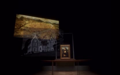 La Joconde en visite virtuelle / Louvre app