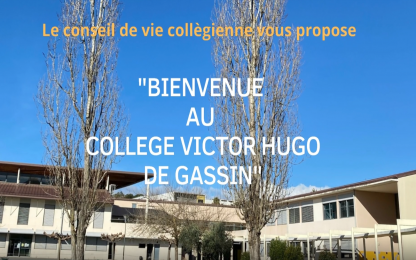 Présentation vidéo du collège  par le CVC 2021