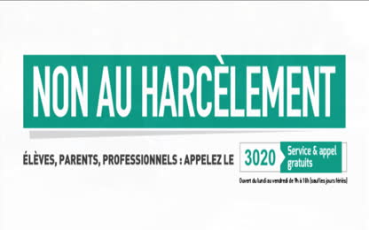 2021/2022 La 3eF dit « Non au harcèlement ! »