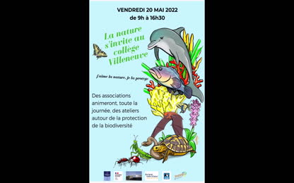 2021/2022 Une journée de la biodiversité au collège Villeneuve