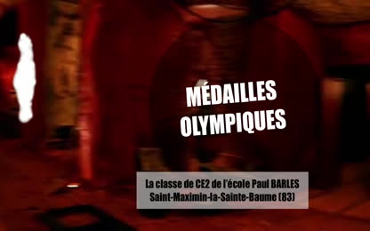 MUSEE DES GUEULES ROUGES - Médailles olympiques La Classe l’œuvre 2024 